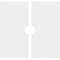 Ekena Millwork Rubik Architectural Grde PVC Contemporary Ceiling Medallion, Two Piece, 22"OD x 3"ID x 7 1/2"C x 1"P CMP22RK2-03000 - alternate 3